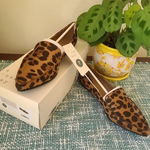 FINAL SALE A New Day Flat Cheetah Sandals